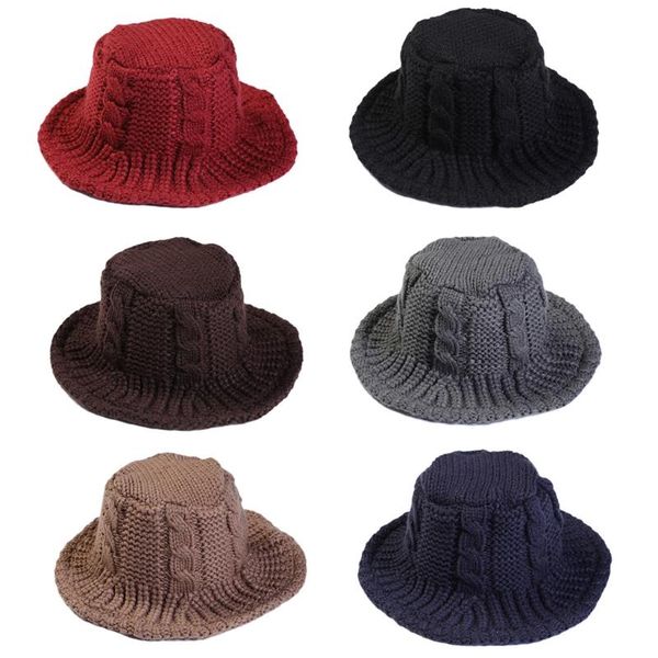 women winter cable knit bucket hat twist pattern simple solid color wide brim floppy sunscreen warm panama fisherman cap, Blue;gray
women winter cable knit bucket hat twist pattern simple solid color wide brim floppy sunscreen warm panama fisherman cap, Blue;gray