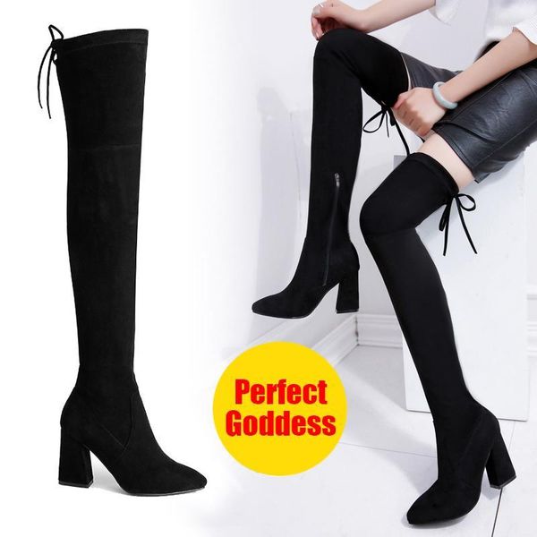 2020 fashion women boots pointy toe over-the-knee thigh high winter pu leather shoes woman boot woman shoes high heels sexy1, Black
2020 fashion women boots pointy toe over-the-knee thigh high winter pu leather shoes woman boot woman shoes high heels sexy1, Black