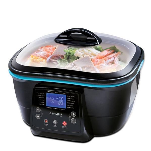 electric skillets stainless steel frying cooking pan heating pot household multi-functional cooker no oil soup maker
electric skillets stainless steel frying cooking pan heating pot household multi-functional cooker no oil soup maker