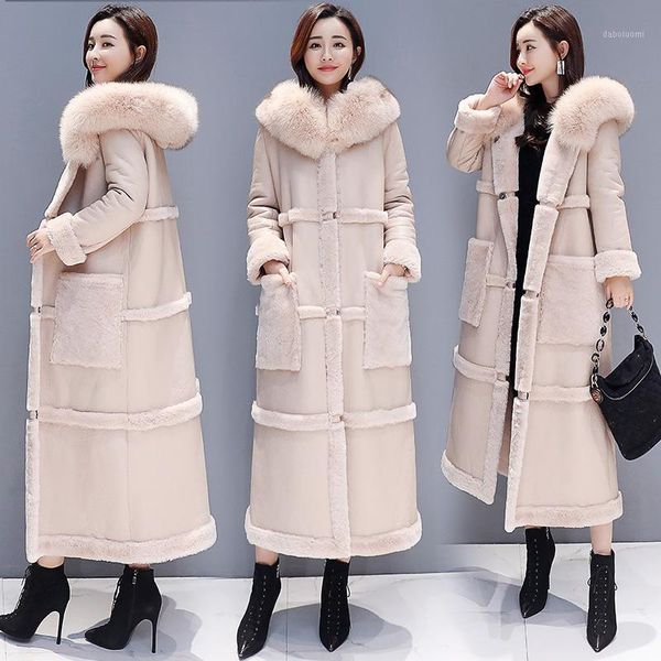 x long coat for women big fur collar pocket cotton clothes comfortable simple winter fashion fur wool blends parkas1, Black
x long coat for women big fur collar pocket cotton clothes comfortable simple winter fashion fur wool blends parkas1, Black