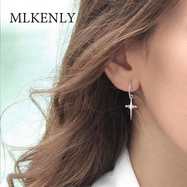 hoop & huggie mlkenly 925 silver earrings short cross creative personality for women accessories, Golden;silver
hoop & huggie mlkenly 925 silver earrings short cross creative personality for women accessories, Golden;silver