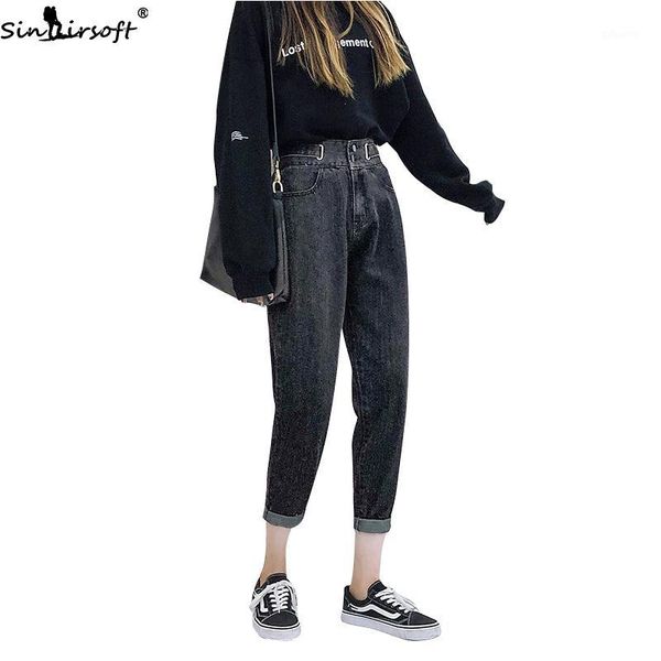 jeans woman spring and autumn new loose straight pants korean version was thin harem pants father1, Blue
jeans woman spring and autumn new loose straight pants korean version was thin harem pants father1, Blue