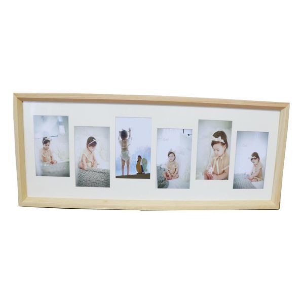 nordic solid wood look high-end frame 7-inch six-frame cardboard p frame wall hanging korean baby p wedding studio
nordic solid wood look high-end frame 7-inch six-frame cardboard p frame wall hanging korean baby p wedding studio