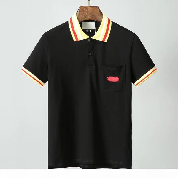 19ss italy designer polo shirt brand t shirts mens casual polos with embroidery letter fashion strip print cotton polos, White;black
19ss italy designer polo shirt brand t shirts mens casual polos with embroidery letter fashion strip print cotton polos, White;black