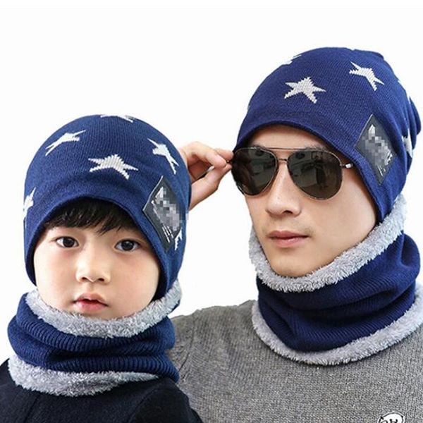 2 Pieces Set New Adult Children's Winter Knit Beanie Hats Ring Scarf Men Boys Girls Fleece Thick Lining Plus Velvet Warm Hat Cap, Blue;gray
2 Pieces Set New Adult Children's Winter Knit Beanie Hats Ring Scarf Men Boys Girls Fleece Thick Lining Plus Velvet Warm Hat Cap, Blue;gray