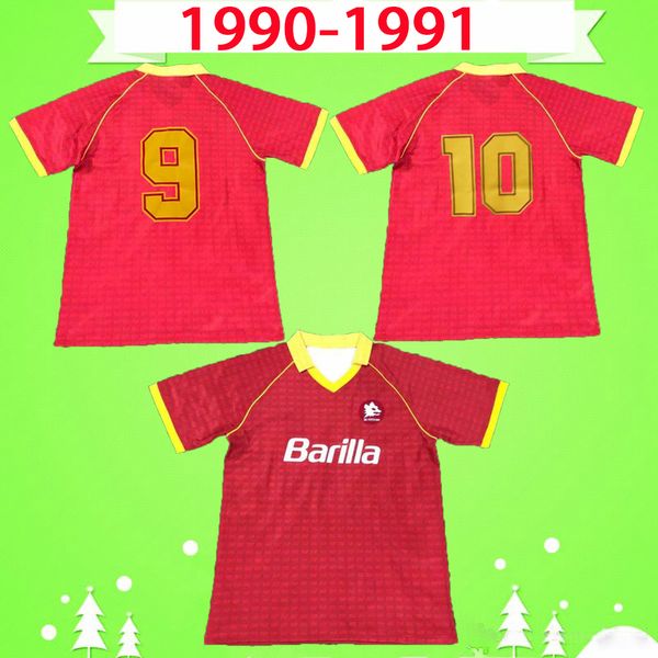 1990 1991 retro roma soccer jersey home red 90 91 football shirt shirt classic commemorate collection vintage rome maglia da calcio, Black;yellow
1990 1991 retro roma soccer jersey home red 90 91 football shirt shirt classic commemorate collection vintage rome maglia da calcio, Black;yellow