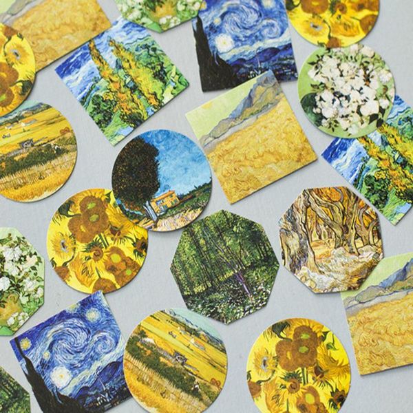 45 листов box van gogh ретро мини-декоративная бумага стикер пакет diy дневник записки декоративный коллаж стикер эстетика sqcnzd
45 листов box van gogh ретро мини-декоративная бумага стикер пакет diy дневник записки декоративный коллаж стикер эстетика sqcnzd