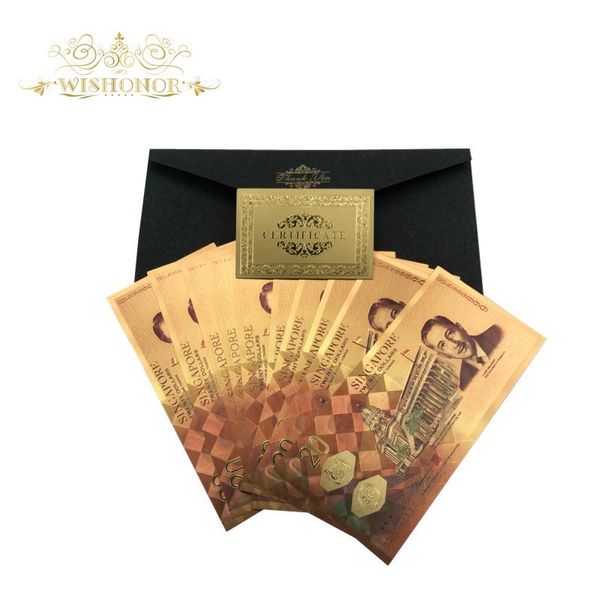 1pcs new singapore banknote 20 sgd banknote in 24k gold plated fake money for collection wmtqfn rimmer
1pcs new singapore banknote 20 sgd banknote in 24k gold plated fake money for collection wmtqfn rimmer