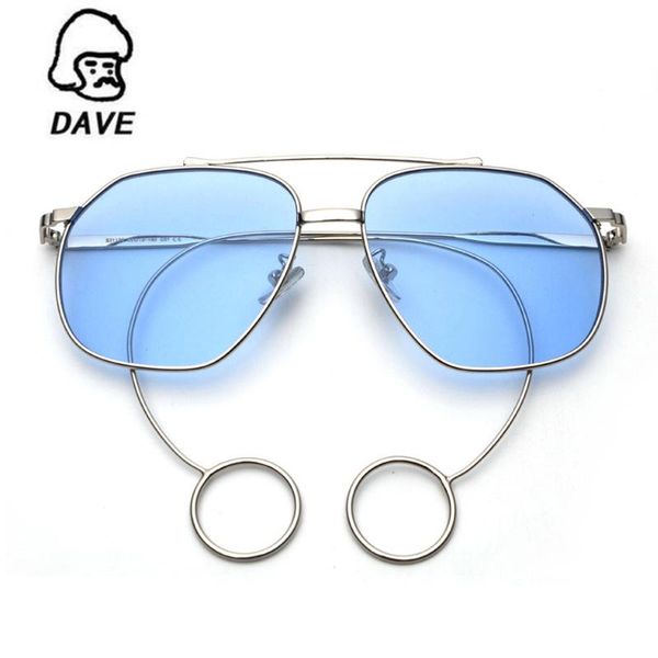 sunglasses dave steampunk square women brand flat metal ring yellow blue pink orange clear lenes sun glasses for uv400, White;black
sunglasses dave steampunk square women brand flat metal ring yellow blue pink orange clear lenes sun glasses for uv400, White;black