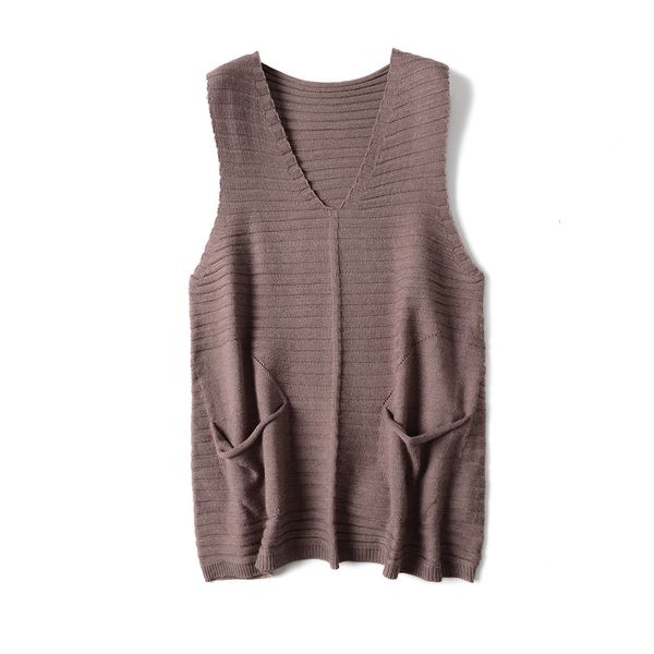 2021 new chic autumn winter loose thick sleeveless pullovers women casual v-neck sweater vest female knit jumpers 69df, White;black
2021 new chic autumn winter loose thick sleeveless pullovers women casual v-neck sweater vest female knit jumpers 69df, White;black
