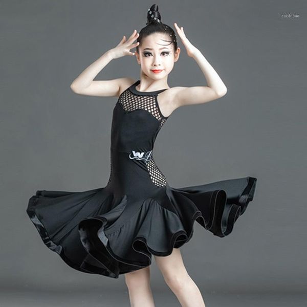 latin dance dress girls sleeveless black dresses tango rumba cha cha samba clothes children professional competition wear dn60051, Black;red
latin dance dress girls sleeveless black dresses tango rumba cha cha samba clothes children professional competition wear dn60051, Black;red