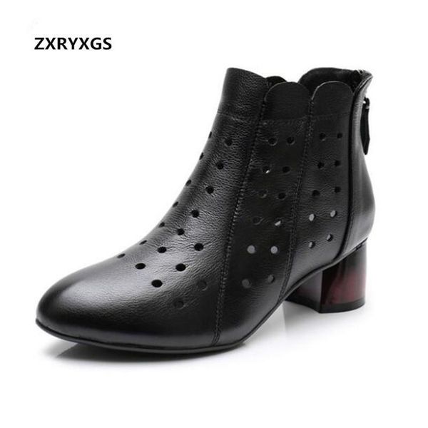 boots 2021 breathable hollow cowhide leather fashion sandals women thick heel shoes size 34-42, Black
boots 2021 breathable hollow cowhide leather fashion sandals women thick heel shoes size 34-42, Black