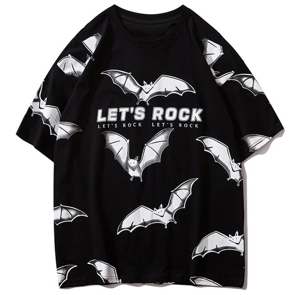 new bat print loose men's fashion hip hop harajuku short sleeve 2021 cotton t-shirt 2ot3, White;black
new bat print loose men's fashion hip hop harajuku short sleeve 2021 cotton t-shirt 2ot3, White;black