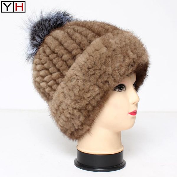 beanie/skull caps russia lady warm knitted real hat winter 100%natural beanie fashion fur ball genuine hats, Blue;gray
beanie/skull caps russia lady warm knitted real hat winter 100%natural beanie fashion fur ball genuine hats, Blue;gray