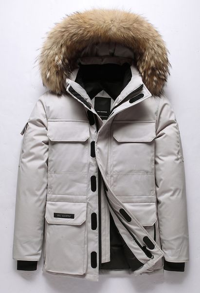 fashionable winter feather men's down jacket outdoor work clothes thickened warm men's winter coat cne fast shipping, Black
fashionable winter feather men's down jacket outdoor work clothes thickened warm men's winter coat cne fast shipping, Black