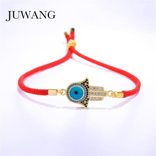 charm bracelets juwang fashion evil eye & hand for men women colorful cz zircon stones adjustbale lucky red rope bracelet jewelry, Golden;silver
charm bracelets juwang fashion evil eye & hand for men women colorful cz zircon stones adjustbale lucky red rope bracelet jewelry, Golden;silver