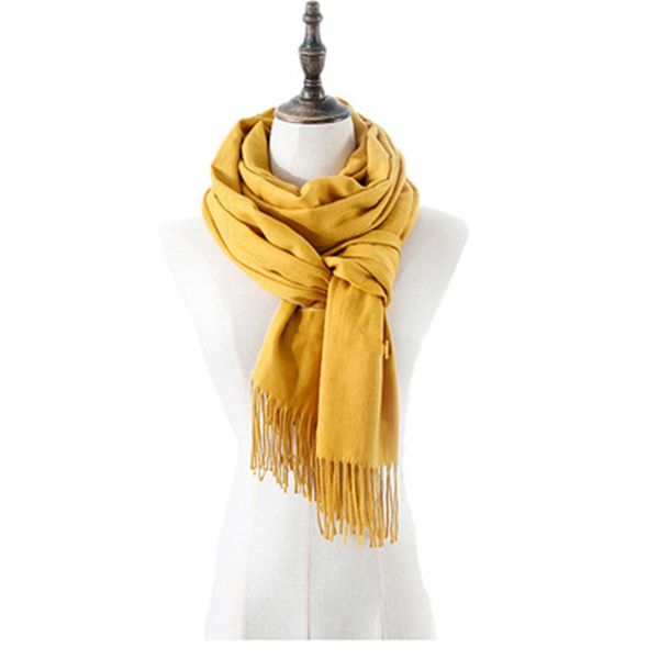 new solid color imitation cashmere scarf pure color gift shawlwomens thick and versatile monochrome tassel shawl warm muffler, Blue;gray
new solid color imitation cashmere scarf pure color gift shawlwomens thick and versatile monochrome tassel shawl warm muffler, Blue;gray