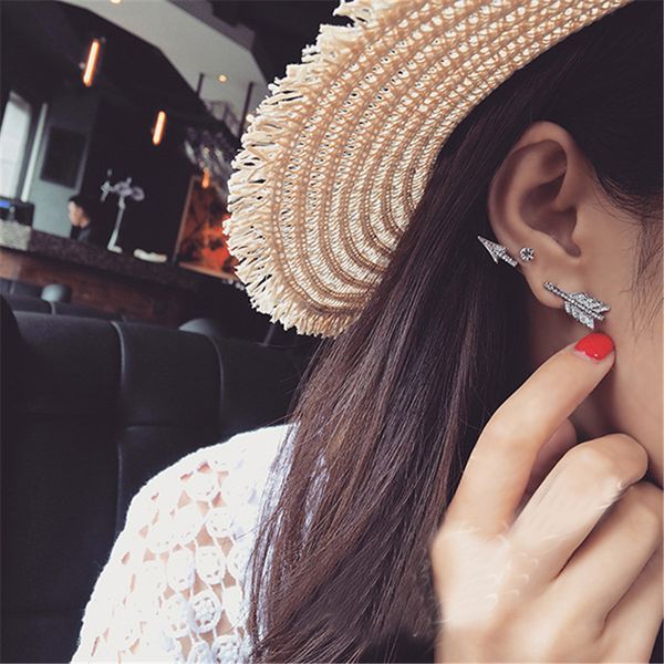 sexemara 1pc fashion creative zircon cupid arrow ear cuff clip earrings brinco bijoux for women fine jewelry major ear stud, Golden
sexemara 1pc fashion creative zircon cupid arrow ear cuff clip earrings brinco bijoux for women fine jewelry major ear stud, Golden