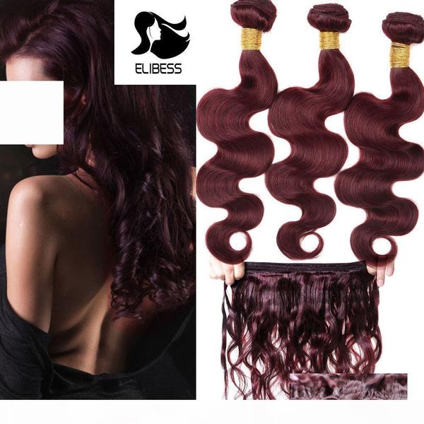 elibess-unprocessed grade 7a brazilian virgin hair red wine burgundy 99j color body wave human hair weaves 4pcs per lot ing, Black
elibess-unprocessed grade 7a brazilian virgin hair red wine burgundy 99j color body wave human hair weaves 4pcs per lot ing, Black