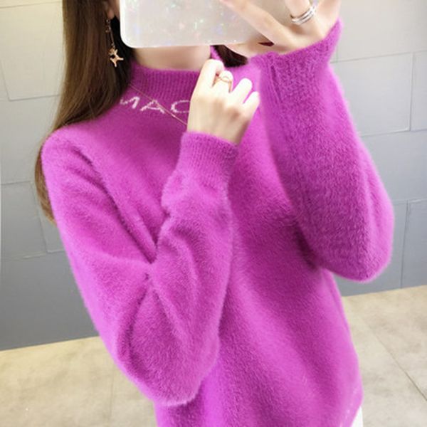 female mohair sweater embroidered pink cashmere loose korean version student imitation velvet with thick hood, White;black
female mohair sweater embroidered pink cashmere loose korean version student imitation velvet with thick hood, White;black