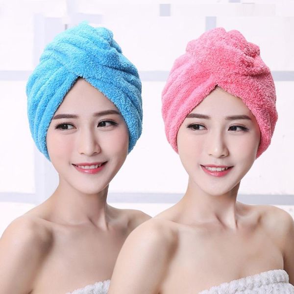 solid quick drying microfiber hair towel wrapped turban turbie twist hat caps spa bath dry hair hat1
solid quick drying microfiber hair towel wrapped turban turbie twist hat caps spa bath dry hair hat1