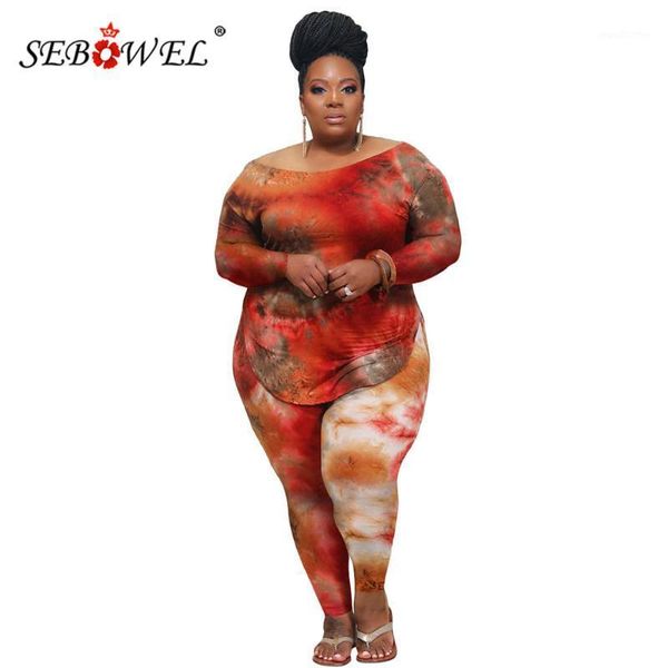 women's tracksuits sebowel plus size women casual tie dye print long sleeve t-shirt pants suit autumn female colorful pattern tracksuit, Gray
women's tracksuits sebowel plus size women casual tie dye print long sleeve t-shirt pants suit autumn female colorful pattern tracksuit, Gray