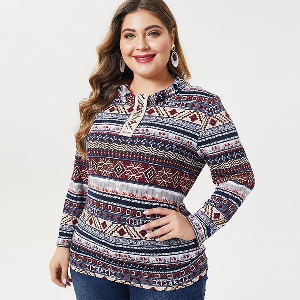 2020 autumn womens long sleeve printed t shirt fashion ladies vintage elegant round neck mom plus size 1, White
2020 autumn womens long sleeve printed t shirt fashion ladies vintage elegant round neck mom plus size 1, White