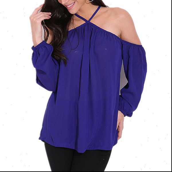 halter women chiffon blouse 2021 off shoulder spring summer casual long sleeve solid club party blusas plus size top, White
halter women chiffon blouse 2021 off shoulder spring summer casual long sleeve solid club party blusas plus size top, White