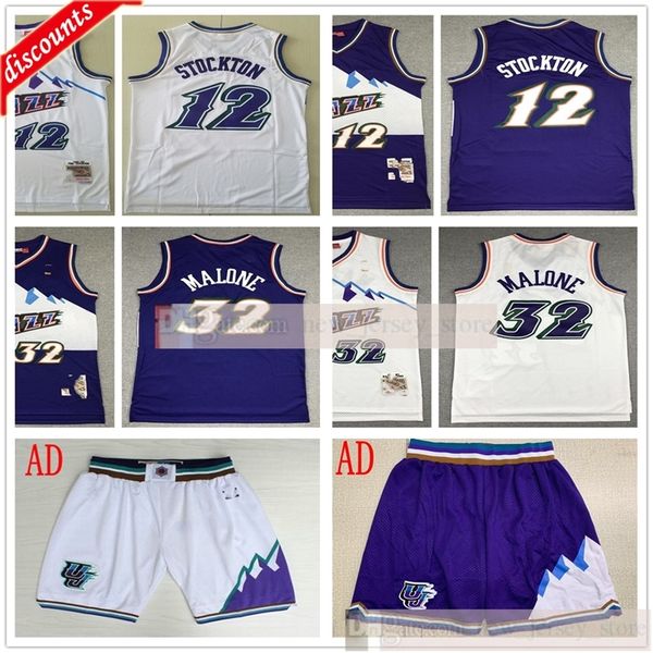 retro basketball karl 32 malone jerseys purple white john 12 stockton basketball short jersey shirt, Black;red
retro basketball karl 32 malone jerseys purple white john 12 stockton basketball short jersey shirt, Black;red