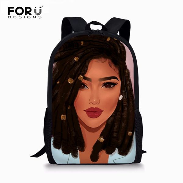 forudesigns african backpack cartoon african black girls print school bag kids cute book bag teenager girls schoolbags mochila t200114
forudesigns african backpack cartoon african black girls print school bag kids cute book bag teenager girls schoolbags mochila t200114