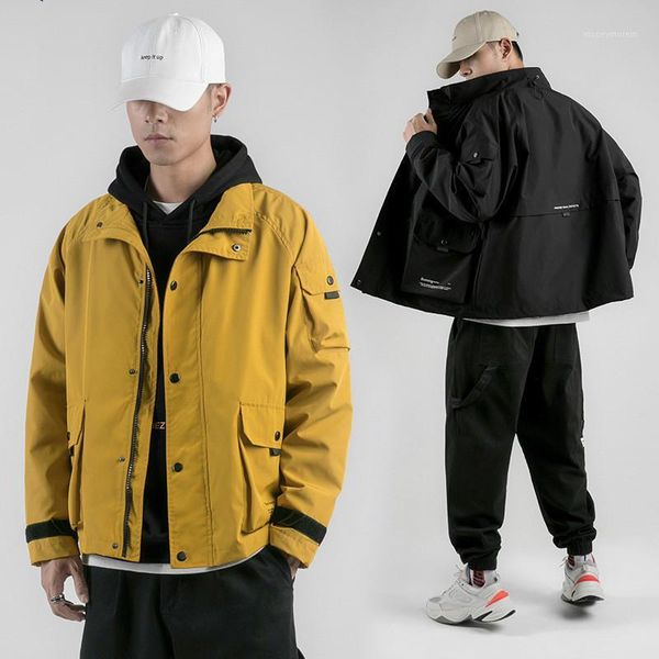men's jackets men's autumn and winter jacket ins turn-down caller cardigan three-dimensional pocket jacket1, Black;brown
men's jackets men's autumn and winter jacket ins turn-down caller cardigan three-dimensional pocket jacket1, Black;brown