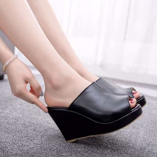 crystal queen black peep toe cunhas platform leap cunts high heel slippers beach sandals for women shoes smn1
crystal queen black peep toe cunhas platform leap cunts high heel slippers beach sandals for women shoes smn1