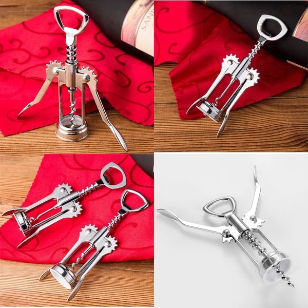 2 type bottle opener plated silver color zinc alloy openers red wine cork remover kitchen restaurant bar accesssory 4 1mm g2
2 type bottle opener plated silver color zinc alloy openers red wine cork remover kitchen restaurant bar accesssory 4 1mm g2