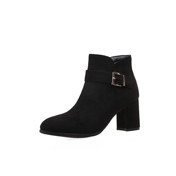 2021 the new casual comfortable style flock round toe ankle buckle black zipper in high heels robust riding boots women's shoes flxl
2021 the new casual comfortable style flock round toe ankle buckle black zipper in high heels robust riding boots women's shoes flxl