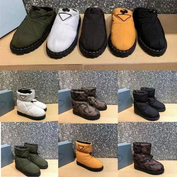 2022 designer women space boots quilted nylon mid cotton boots down leather fashion camouflage waterproof shoes winter warm booties with box, Black
2022 designer women space boots quilted nylon mid cotton boots down leather fashion camouflage waterproof shoes winter warm booties with box, Black