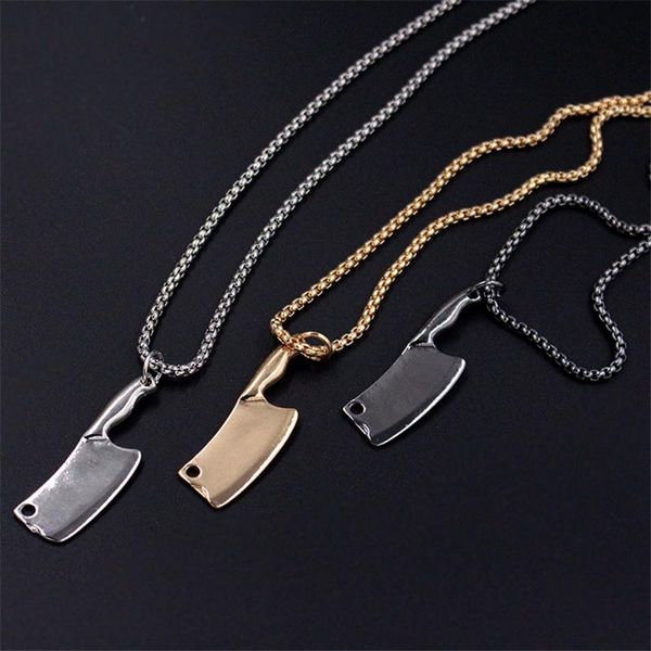 chains high polished mini blade chef kitchen knife pendant necklaces for men women stainless steel hip hop jewelry, Silver
chains high polished mini blade chef kitchen knife pendant necklaces for men women stainless steel hip hop jewelry, Silver
