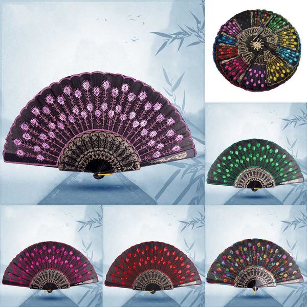 dancing sequins design peacock creative fan folding hand fans women stage performance prop multi color
dancing sequins design peacock creative fan folding hand fans women stage performance prop multi color
