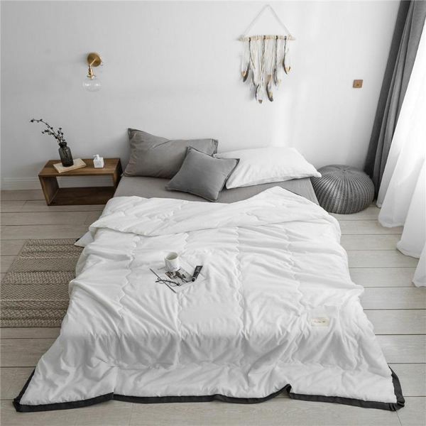comforters & sets simple style pure color summer quilt bedspread blanket white comforter soft bed cover twin full queen quilting solid bedcl
comforters & sets simple style pure color summer quilt bedspread blanket white comforter soft bed cover twin full queen quilting solid bedcl