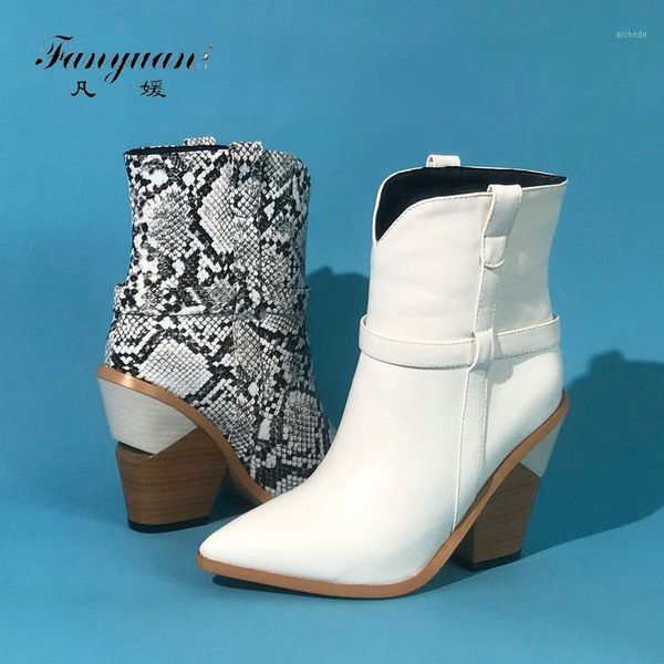 boots fanyuan faux leather cowboy for women ankle wedges heel snake print autumn winter western white brown1, Black
boots fanyuan faux leather cowboy for women ankle wedges heel snake print autumn winter western white brown1, Black