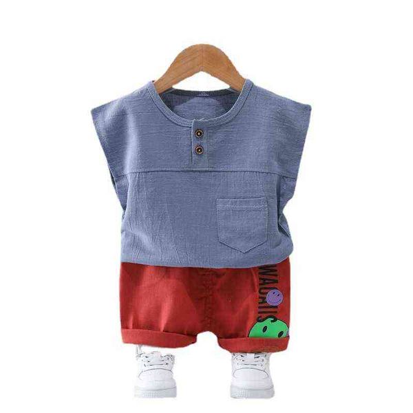 children's short sleeved suit 2022 summer wear new children's casual sleeveless vest children's wear boys loose shorts set g2, White
children's short sleeved suit 2022 summer wear new children's casual sleeveless vest children's wear boys loose shorts set g2, White