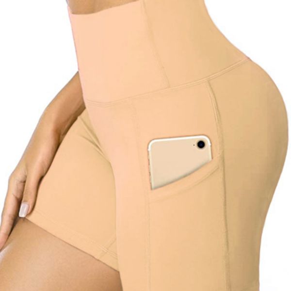 yoga shorts new solid color pocket shorts for women running fitness tight hips yoga shorts available in four colors, White;black
yoga shorts new solid color pocket shorts for women running fitness tight hips yoga shorts available in four colors, White;black