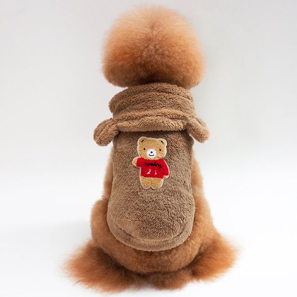 pet dog outer garment clothes fashion 3d ears hood underwaist vest accessories supplies bear overcoat new arrival 14hp p2
pet dog outer garment clothes fashion 3d ears hood underwaist vest accessories supplies bear overcoat new arrival 14hp p2