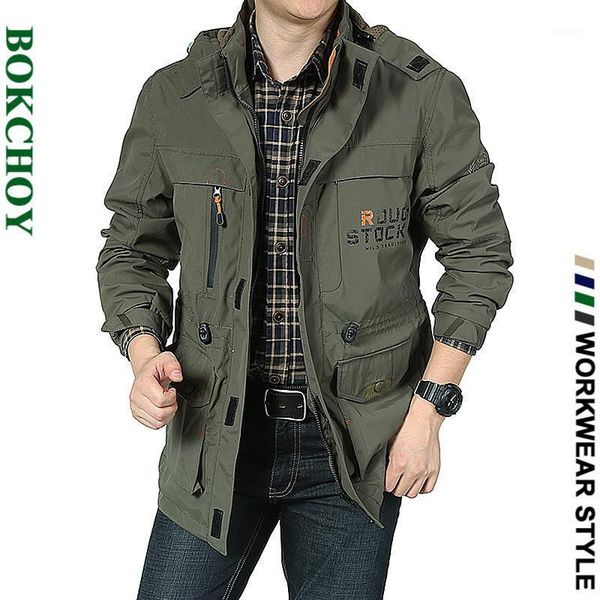 bomber jacket men autumn winter multi-pocket waterproof tactical jackets casual windbreaker mens coat outdoor hooded1, Black;brown
bomber jacket men autumn winter multi-pocket waterproof tactical jackets casual windbreaker mens coat outdoor hooded1, Black;brown