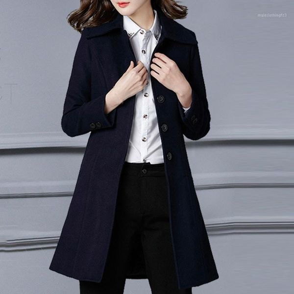 women's wool & blends 2021 thin blend coat women long sleeve turn-down collar outwear jacket casual autumn winter elegant overcoat leis, Black
women's wool & blends 2021 thin blend coat women long sleeve turn-down collar outwear jacket casual autumn winter elegant overcoat leis, Black
