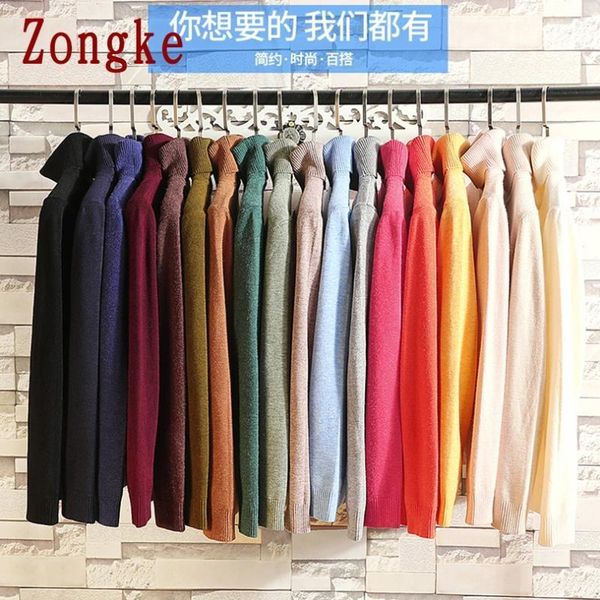 zongke knitted sweater men clothing mens turtleneck pull sweaters turtleneck men clothes pullover 2020 autumn winter new -3xl1, White;black
zongke knitted sweater men clothing mens turtleneck pull sweaters turtleneck men clothes pullover 2020 autumn winter new -3xl1, White;black