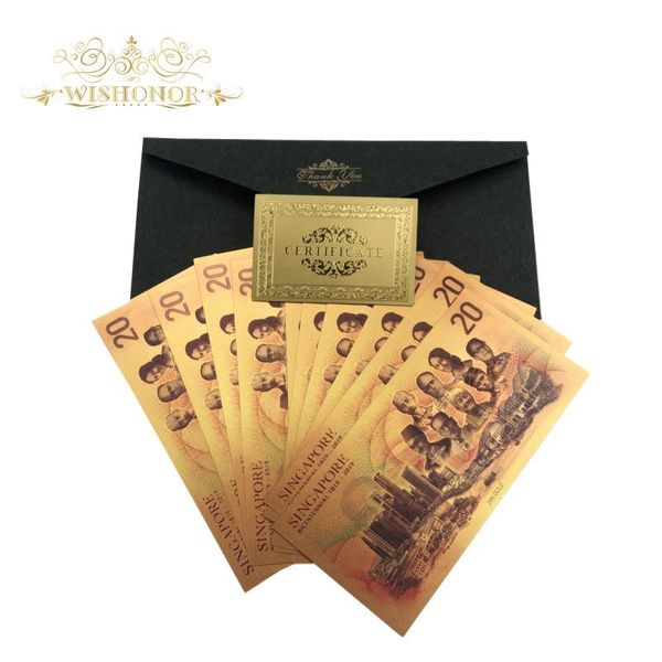 1pcs new singapore banknote 20 sgd banknote in 24k gold plated fake money for collection wmtbmb
1pcs new singapore banknote 20 sgd banknote in 24k gold plated fake money for collection wmtbmb