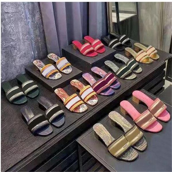 medium heel slippers summer fashion woman half slippers beach alphabet slippers rough sandals knitted cloth embroidery woman shoes 35-42, Black
medium heel slippers summer fashion woman half slippers beach alphabet slippers rough sandals knitted cloth embroidery woman shoes 35-42, Black