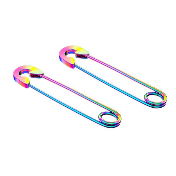 1/2piece stainless steel safey pin earring for women charming ear pin earrings men punk earing unique ear piercing jewelry gift wmtjxx, Slivery;golden
1/2piece stainless steel safey pin earring for women charming ear pin earrings men punk earing unique ear piercing jewelry gift wmtjxx, Slivery;golden