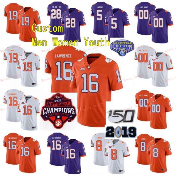 stitched custom 28 tavien feaster 3 xavier thomas 4 deshaun watson 41 alex spence clemson tigers college youth kids jersey, Black
stitched custom 28 tavien feaster 3 xavier thomas 4 deshaun watson 41 alex spence clemson tigers college youth kids jersey, Black