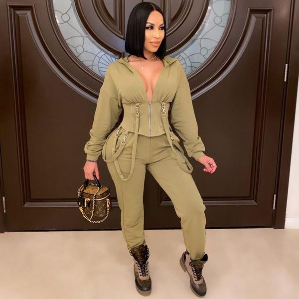 stylish lady sporty 2 piece set women long sleeve hooded sweatshirt and pants set 2020 autumn casual jogger tracksuits, Gray
stylish lady sporty 2 piece set women long sleeve hooded sweatshirt and pants set 2020 autumn casual jogger tracksuits, Gray